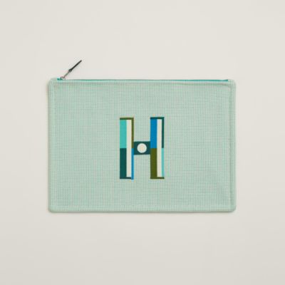 【25S 新作】HERMES｜Trousse Faubourg Corner GM Faubourg Corner case, large model | Hermès Mainland China